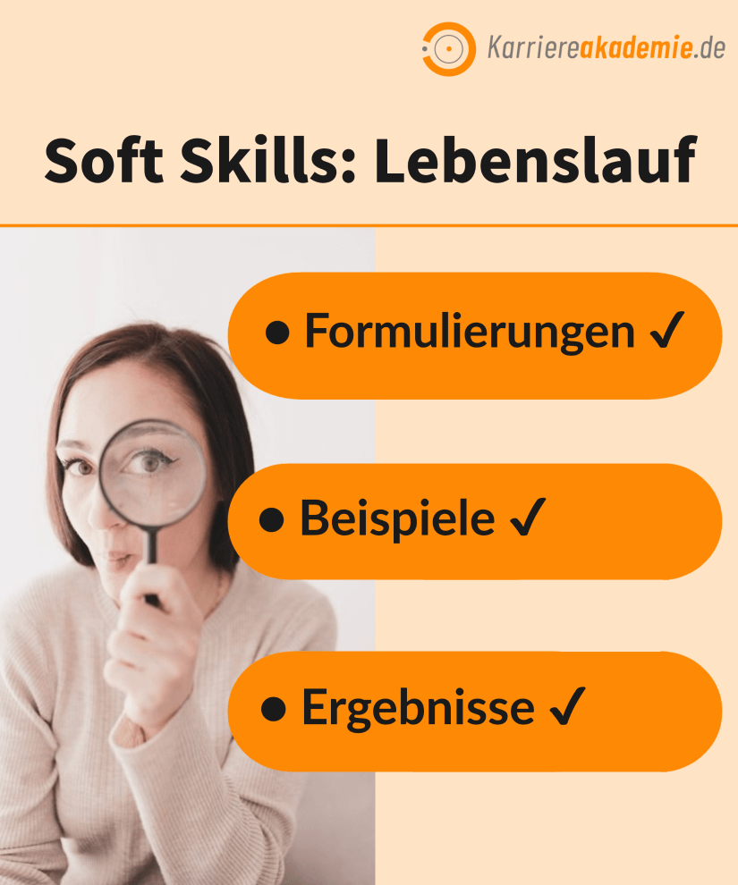 Soft Skills Lebenslauf 30 Beispiele Formulierungen | Karriereakademie